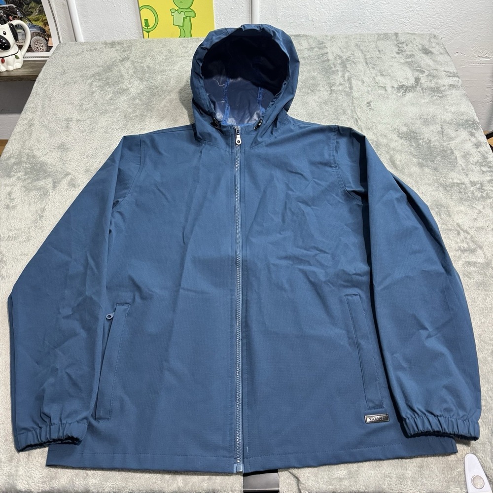 Voyager Stretch Water Resistant Mens Full Zip Jacket Size M Outdoor Camping Hike
